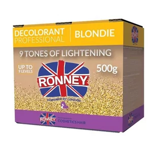 Ronney Ronney Blondie bezpyłowy rozjaśniacz do włosów Rozjaśnia do 9 tonów 500 g - Farby do włosów i szampony koloryzujące - miniaturka - grafika 1