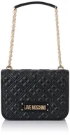 Torebki damskie - Love Moschino JC4000PP1LLA0000, Torba Na Ramię Kobieta, Czarny, Unikalne, Czarny, Taglia unica - miniaturka - grafika 1