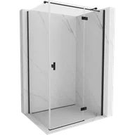 Kabiny prysznicowe - Mexen Mist-H T kabina prysznicowa uchylna prawa 70 x 95 cm, transparent, czarna - 8A5T-070-095-70-00-P - miniaturka - grafika 1