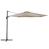 Parasole ogrodowe - Beliani Parasol ogrodowy 300 cm beżowy SAVONA 33557 - miniaturka - grafika 1