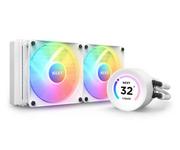 Chłodzenie procesora - NZXT Kraken Elite 240 RGB White 2x120mm - darmowy odbiór w 22 miastach i bezpłatny zwrot Paczkomatem aż do 15 dni - miniaturka - grafika 1