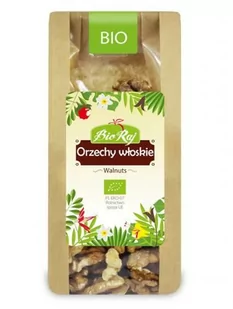 BIO RAJ ORZECHY WŁOSKIE BIO 130 g - BIO RAJ - Orzechy i nasiona - miniaturka - grafika 1