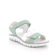 Sandały damskie - Primigi Axel, Sandały Damskie, Aquamarine-Srebrny, 37 EU, Akwamaryn Srebrny, 37 EU - miniaturka - grafika 1