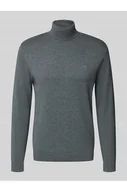 Swetry męskie - Golf o kroju regular fit z czystej bawełny - Tom Tailor - miniaturka - grafika 1