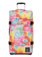 Akcesoria podróżnicze - Torba podróżna na kółkach Eastpak Transit'R M - fluo clouds - miniaturka - grafika 1