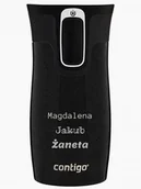 Kubki termiczne - Kubek termiczny z grawerem Contigo West Loop Mini 300ml - Licorice - miniaturka - grafika 1