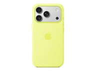 Etui i futerały do telefonów - Silikonowe etui z MagSafe APPLE do iPhone 17 Pro Neonowy żółty - miniaturka - grafika 1