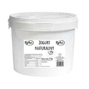 Jogurt Naturalny 1,5% Wiadro 5 L - Soki i napoje niegazowane - miniaturka - grafika 1