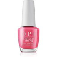 Lakiery hybrydowe - OPI Nature Strong, wegański lakier do paznokci, Kick In The Bud NAT033, różowy, 15ml - miniaturka - grafika 1