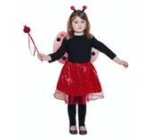 Stroje karnawałowe - GoDan strój dla dzieci Biedronka, zestaw - miniaturka - grafika 1