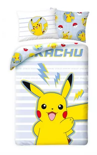 Pościel Młodzieżowa 140x200 Pokemony Pokemon - Pościel dla dzieci - miniaturka - grafika 1