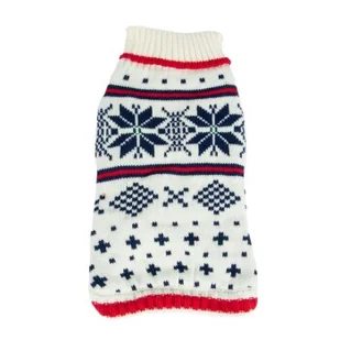 Paw Care Harry Barker Sweterek Śnieżynka M - Ubranka dla psów - miniaturka - grafika 1