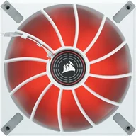 Wentylatory komputerowe - CORSAIR ML140 LED ELITE WHITE 140mm Magnetic Levitation Red LED Fan with AirGuide Single Pack - miniaturka - grafika 1