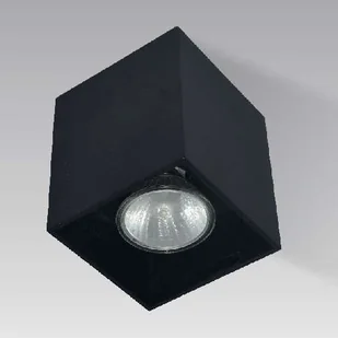 Lampa sufitowa Square H-50475-BK metalowa kostka spot czarny hol - Oprawy, klosze i abażury - miniaturka - grafika 1