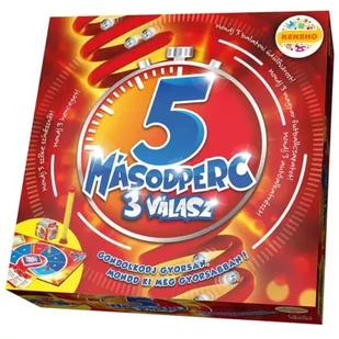 5 sekund, 3 odpowiedzi - gra towarzyska w języku węgierskim - Gry planszowe - miniaturka - grafika 1