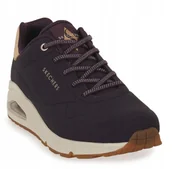 Sneakersy damskie - Skechers Buty Damskie Sportowe sneakersy Uno Shimmer Away fioletowe 39 Eu - miniaturka - grafika 1