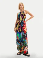 Kombinezony - Desigual Kombinezon Jungle 24SWMW06 Kolorowy Relaxed Fit - miniaturka - grafika 1