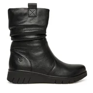 Botki damskie - Botki Caprice 9-26455-45 Czarny - miniaturka - grafika 1