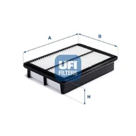 Filtry powietrza - Filtr powietrza UFI Filtry 30.A95.00 - miniaturka - grafika 1