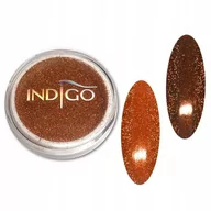 Ozdoby do paznokci - Indigo Pyłek Holo Effect Copper efekt brokat 2,5 g - miniaturka - grafika 1