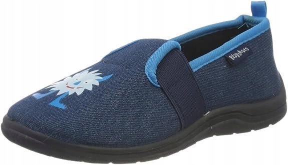 PLAYSHOES KAPCIE DZIECIĘCE NIEBIESKIE WSUWANE 26/27 1JŁA