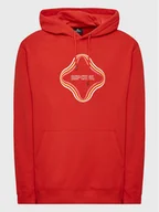 Bluzy męskie - Rip Curl Bluza Surf Revival Vibrations 008MFL Czerwony Regular Fit - miniaturka - grafika 1