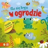 Książki edukacyjne - Zielona Sowa Kto się kryje w ogrodzie - Opracowanie zbiorowe - miniaturka - grafika 1