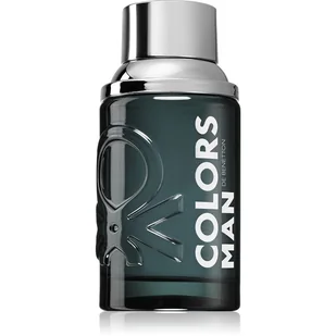 Benetton Colors de Benetton Man Black woda toaletowa dla mężczyzn 60 ml - Wody i perfumy męskie - miniaturka - grafika 1