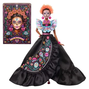 Barbie Lalka Modowa Kolekcjonerska Dia De Muertos - Lalki dla dziewczynek - miniaturka - grafika 1