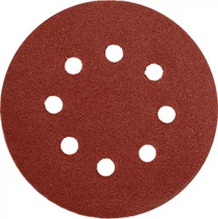 YATO Krążki ścierne z rzepem z otworami 125mm, p100, 5szt YT-83454 - Materiały ścierne - miniaturka - grafika 1