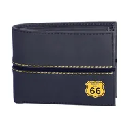 Portfele - ROUTE 66 - Portfele męskie - Portfel męski z portmonetką - Portfel na karty męskie - Skórzany portfel z RFID męski portfel z RFID idealny na prezent dla mężczyzn - Portfel męski skórzany, Paweł, - miniaturka - grafika 1