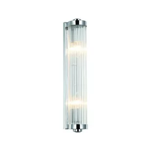 Orlicki Design Kinkiet LAMPA ścienna Fiatto Parette Chromo okrągła OPRAWA szklana tuba glamour przyścienna chrom __code-59344 - Lampy ścienne - miniaturka - grafika 1