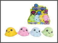 Zabawki sensoryczne - Hipo, Piłeczka ośmiornica do ściskania, 8 cm 4 kolory - miniaturka - grafika 1