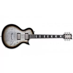 ESP ECLIPSE CUSTOM SILVER LIQUID METAL BURST - Gitary elektryczne - miniaturka - grafika 1