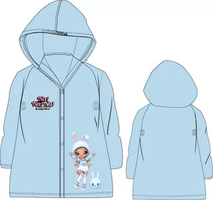 Płaszcz Przeciw Deszczowy Dziecięcy Kurtka Nana R. 128/134 - Płaszcze damskie - miniaturka - grafika 1