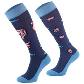 Skarpetki jeździeckie - Comodo Podkolanówki jeździeckie ŚWINKI - miniaturka - grafika 1