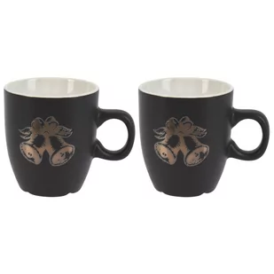EH 2-częściowy zestaw kubków z kamionki 150 ml, dzwonki - Kubki - miniaturka - grafika 1