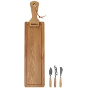 Noże kuchenne - Boska Zestaw do serwowania serów z deską i nożami Friends 320084 - miniaturka - grafika 1