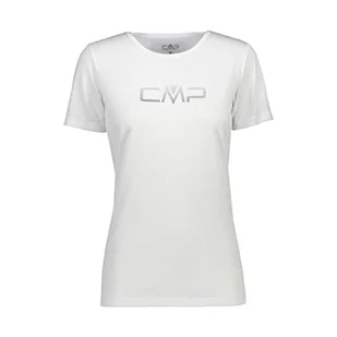 CMP CMP damski T-shirt, Bianco, 48 39T5676P - Koszulki i topy damskie - miniaturka - grafika 1