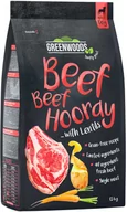 Sucha karma dla psów - Greenwoods 1,5 kg w super cenie! - Wołowina z soczewicą, ziemniakami i marchwią - miniaturka - grafika 1