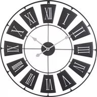 Zegary - Zegar ścienny, czarny, 70 cm - miniaturka - grafika 1