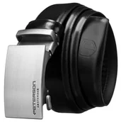 Paski - Pas automatyczny męski automat skóra naturalna do spodni do garnituru rozmiar 105 Peterson, czarny - miniaturka - grafika 1