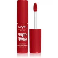 Szminki - NYX Professional Makeup Smooth Whip Matte Lip Cream pomadka 4 ml dla kobiet 14 Velvet Robe - miniaturka - grafika 1