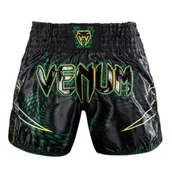 Spodnie sportowe męskie - Venum Muay Thai Shorts Spodenki Matupa Black/Green/Gold - miniaturka - grafika 1
