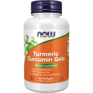 Now Foods NOW Curcumin Softgels 60caps - Witaminy i minerały - miniaturka - grafika 1