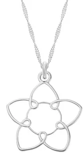 Naszyjnik srebrny kwiatek ażurowy - Naszyjniki Naszyjnik srebrny kwiatek ażurowy - Naszyjniki - miniaturka - grafika 1