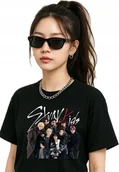 Koszulki i topy damskie - STRAY KIDS K-POP KOSZULKA T-SHIRT PREMIUM S - miniaturka - grafika 1