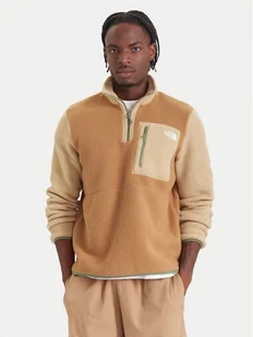 The North Face Polar Yumiori NF0A883S Beżowy Regular Fit - Bluzy męskie - miniaturka - grafika 1