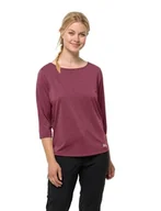 Koszulki i topy damskie - Jack Wolfskin Damska koszulka z krótkim rękawem - miniaturka - grafika 1