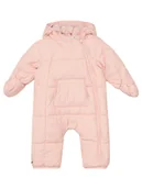 Kombinezony dla dzieci - Tommy Hilfiger Kombinezon zimowy KN0KN01908 Różowy Regular Fit - miniaturka - grafika 1